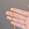 Butterfly Tassel Necklace Female S925 Sterling Silver New Chinese Style High Sense