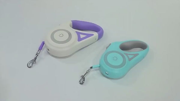 Dog Leash Retractable Leash And Dog Collar Spotlight Automatic Pet Dog Cat Traction Rope For Small Medium Dogs Pet Product